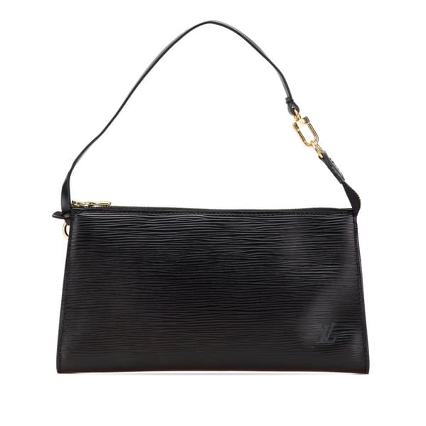 Pre-owned Louis Vuitton Epi Pochette Accessoires Black