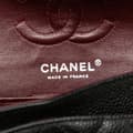 Miniatyrbild 6 av 10: Pre-owned Chanel Medium Classic Caviar Double Flap Black