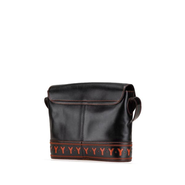 Pre-owned Yves Saint Laurent Leather Shoulder Bag Black