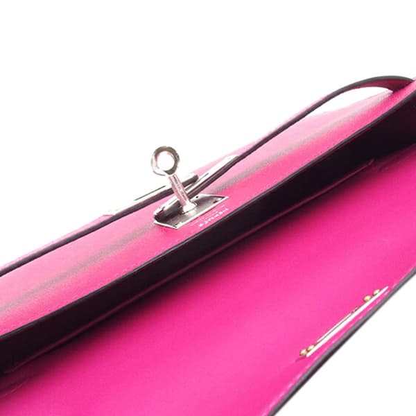 Pre-owned Hermès Madame Kelly Elan Pink