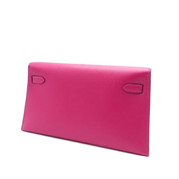 Pre-owned Hermès Madame Kelly Elan Pink