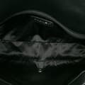 Miniatyrbild 4 av 10: Pre-owned Chanel Medium Quilted Metallic Knit Pluto Glitter Flap Black