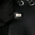 Miniatyrbild 6 av 10: Pre-owned Chanel Medium Quilted Metallic Knit Pluto Glitter Flap Black