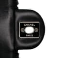 Miniatyrbild 10 av 10: Pre-owned Chanel Medium Quilted Metallic Knit Pluto Glitter Flap Black
