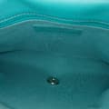 Miniatyrbild 4 av 10: Pre-owned Chanel Crumpled Calfskin Bi Quilted Vintage Full Flap Blue