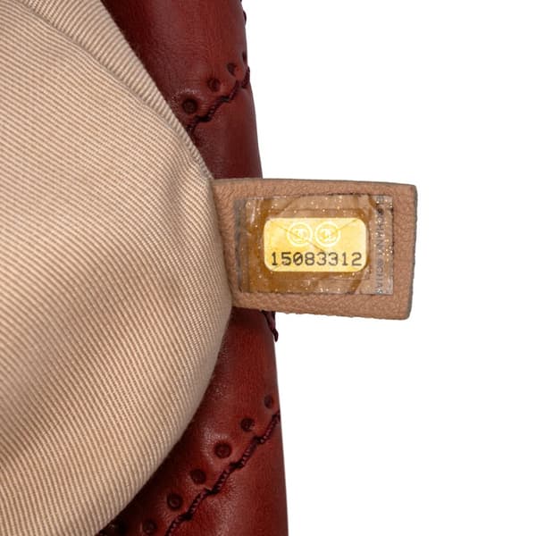 Pre-owned Chanel CC Quilted Calfskin Ultimate Stitch Retro Chain Flap Red