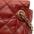 Miniatyrbillede 9 af 10: Pre-owned Chanel CC Quilted Calfskin Ultimate Stitch Retro Chain Flap Red