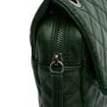 Miniatyrbild 7 av 10: Pre-owned Chanel Medium Quilted Iridescent Caviar Easy Flap Green