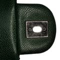 Miniatyrbild 10 av 10: Pre-owned Chanel Medium Quilted Iridescent Caviar Easy Flap Green
