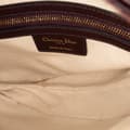 Miniatyrbild 4 av 10: Pre-owned Dior Oblique Canvas Saddle Bag Red