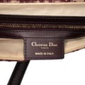 Miniatyrbild 5 av 10: Pre-owned Dior Oblique Canvas Saddle Bag Red