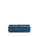 Miniatyrbild 3 av 10: Pre-owned Chanel Medium Classic Lambskin Double Flap Blue