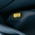 Miniatyrbild 6 av 10: Pre-owned Chanel Medium Classic Lambskin Double Flap Blue