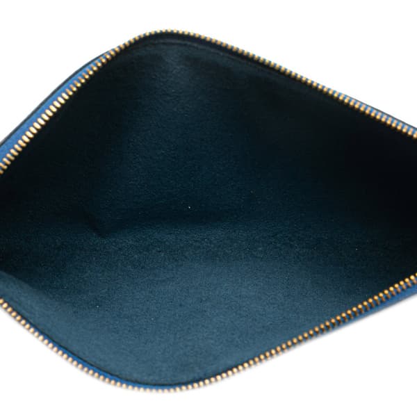 Pre-owned Louis Vuitton Epi Pochette Accessoires Blue