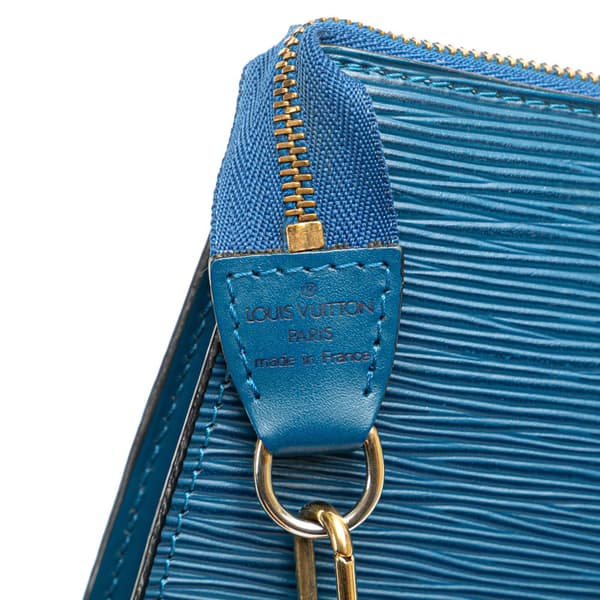 Pre-owned Louis Vuitton Epi Pochette Accessoires Blue