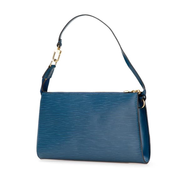 Pre-owned Louis Vuitton Epi Pochette Accessoires Blue