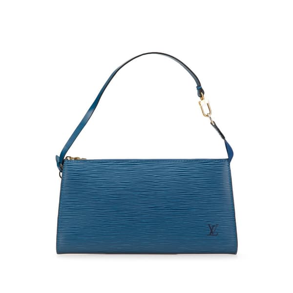 Pre-owned Louis Vuitton Epi Pochette Accessoires Blue