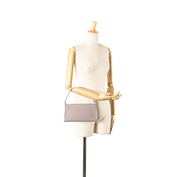 Pre-owned Louis Vuitton Epi Pochette Accessoires Purple