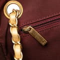 Miniatyrbilde 7 av 10: Pre-owned Chanel CC Chevron Lambskin Camera Shoulder Bag Gold