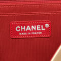 Miniatyrbillede 5 af 10: Pre-owned Chanel Jumbo Chevron Jersey Leo Lion Flap Red