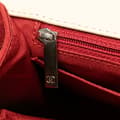 Miniatyrbillede 7 af 10: Pre-owned Chanel Jumbo Chevron Jersey Leo Lion Flap Red