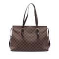 Miniatyrbild 1 av 10: Pre-owned Louis Vuitton Damier Ebene Chelsea Brown