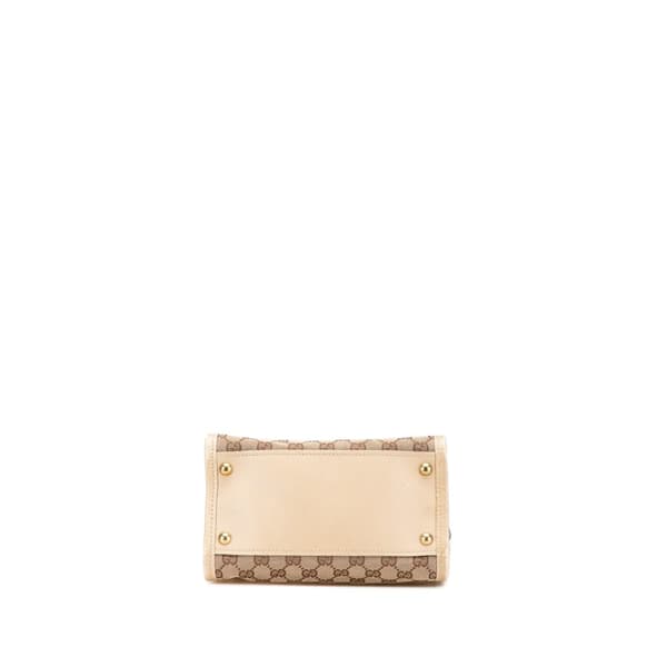 Pre-owned Gucci GG Canvas Shoulder Bag Brown