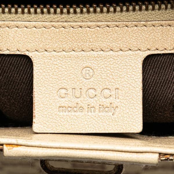 Pre-owned Gucci GG Canvas Shoulder Bag Brown