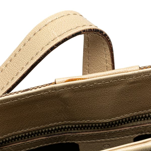 Pre-owned Gucci GG Canvas Shoulder Bag Brown