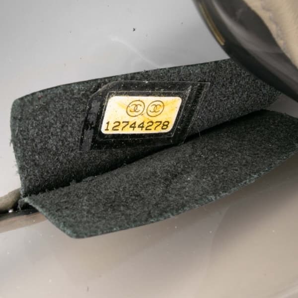 Pre-owned Chanel Large PVC and Lambskin Naked Flap Black