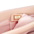 Miniatyrbild 9 av 10: Pre-owned Chanel Medium Quilted Lambskin 3 Accordion Flap Pink