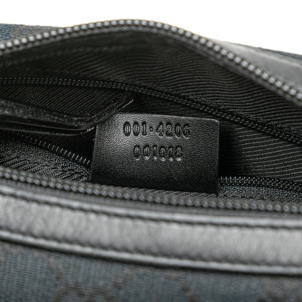 Pre-owned Gucci GG Canvas Shoulder Bag Blue