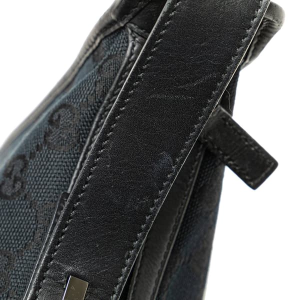Pre-owned Gucci GG Canvas Shoulder Bag Blue