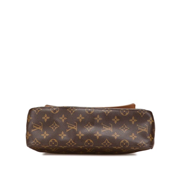 Pre-owned Louis Vuitton Monogram Mini Looping Brown