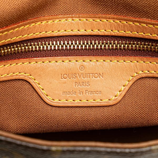 Pre-owned Louis Vuitton Monogram Mini Looping Brown