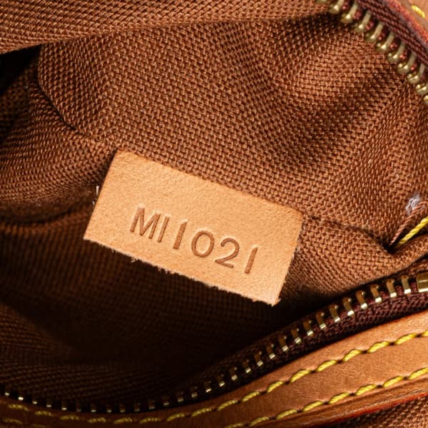 Pre-owned Louis Vuitton Monogram Mini Looping Brown