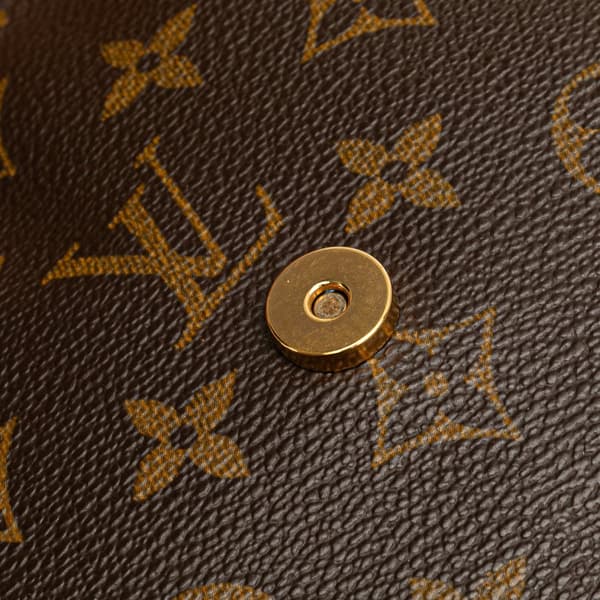 Pre-owned Louis Vuitton Monogram Mini Looping Brown