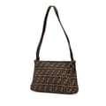 Pikkukuva 2 / 10: Pre-owned Fendi Zucca Canvas Shoulder Bag Brown