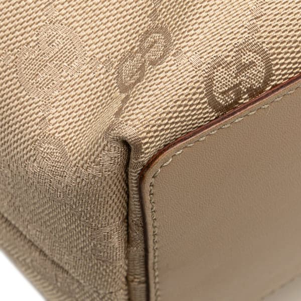 Pre-owned Gucci GG Canvas Shoulder Bag Brown