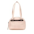 Miniatyrbild 1 av 10: Pre-owned Chanel Small Choco Bar Caviar LAX Bowler Bag Brown
