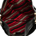 Miniatyrbillede 4 af 10: Pre-owned Gucci Medium Leather Britt Shoulder Bag Black