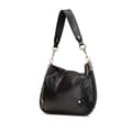 Miniatyrbillede 2 af 10: Pre-owned Gucci Medium Leather Britt Shoulder Bag Black