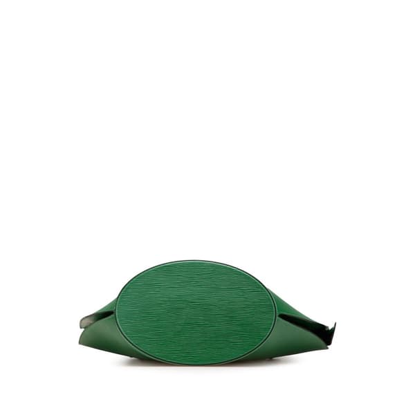 Pre-owned Louis Vuitton Epi Saint Jacques GM Long Strap Green