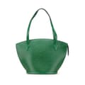 Miniatyrbilde 1 av 10: Pre-owned Louis Vuitton Epi Saint Jacques GM Long Strap Green