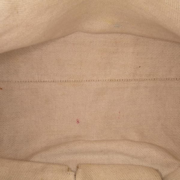 Pre-owned Gucci Medium Leather Soho Chain Tote White