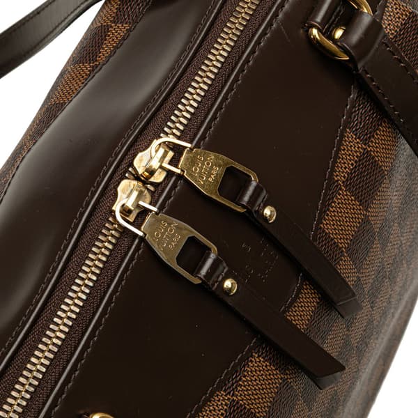 Pre-owned Louis Vuitton Damier Ebene Westminster GM Brown