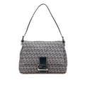 Miniatyrbild 1 av 10: Pre-owned Fendi Zucchino Canvas Mamma Forever Gray