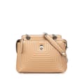 Pikkukuva 1 / 10: Pre-owned Fendi Small Lambskin DotCom Click Shoulder Bag Brown