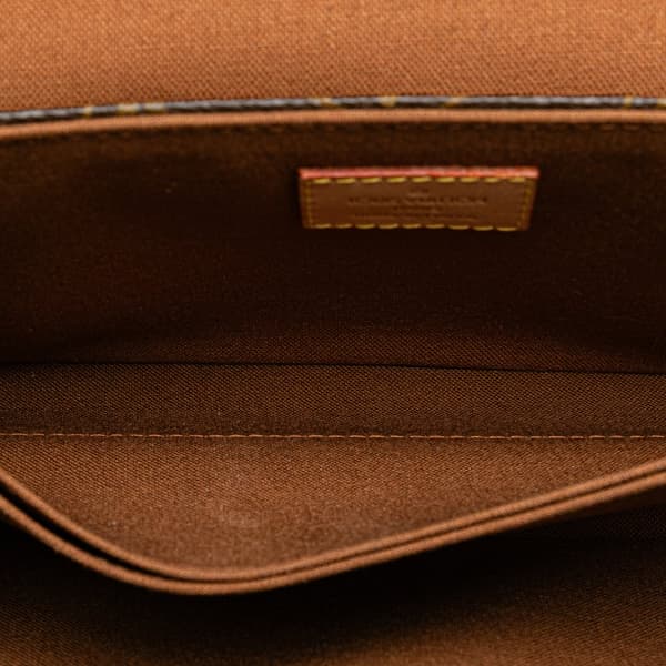 Pre-owned Louis Vuitton Monogram Marelle Shoulder Bag Brown