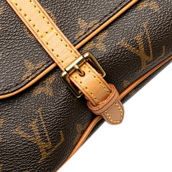 Pre-owned Louis Vuitton Monogram Marelle Shoulder Bag Brown